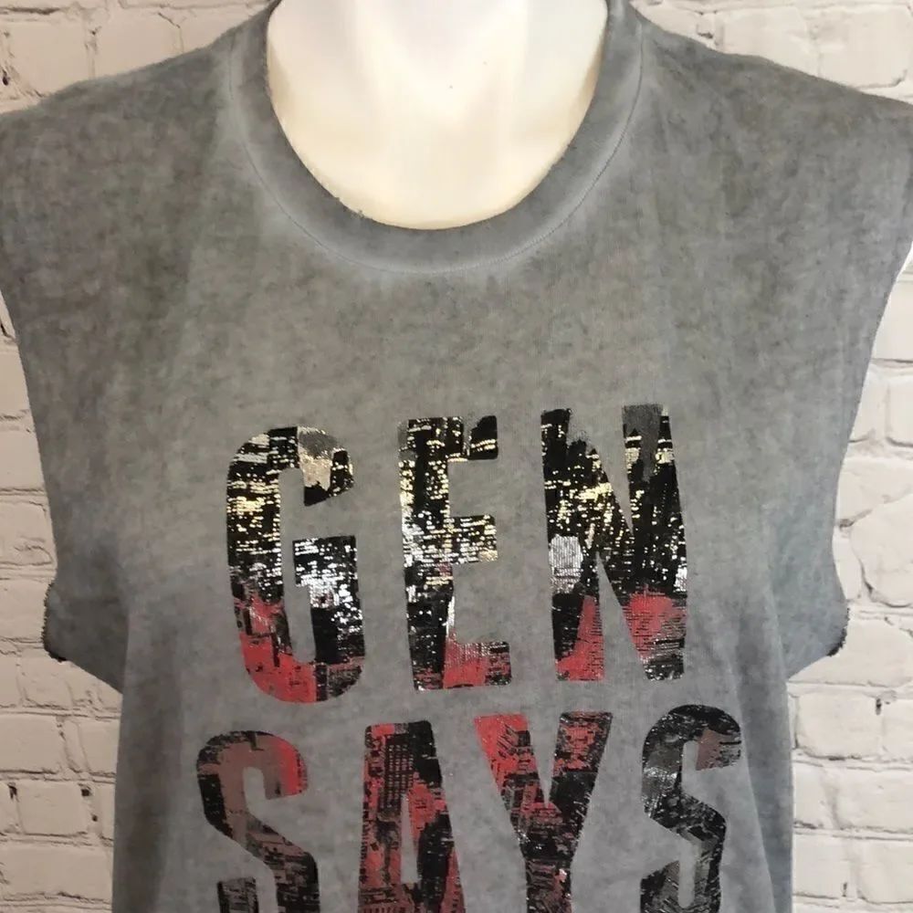 BCBGeneration cutoff tee    - Picture 2 of 5